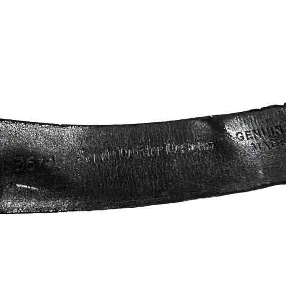 Sandy Duftler Designs Brown Leather Belt L main image 4